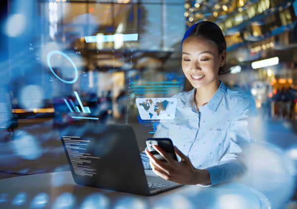 Asian digital marketers discussing emerging SEO trends and strategies for 2026.